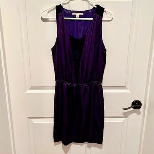 3/$36 Jenny Han Purple Silk Dress